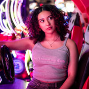Cropped Tank "Don't Touch My Curls™"